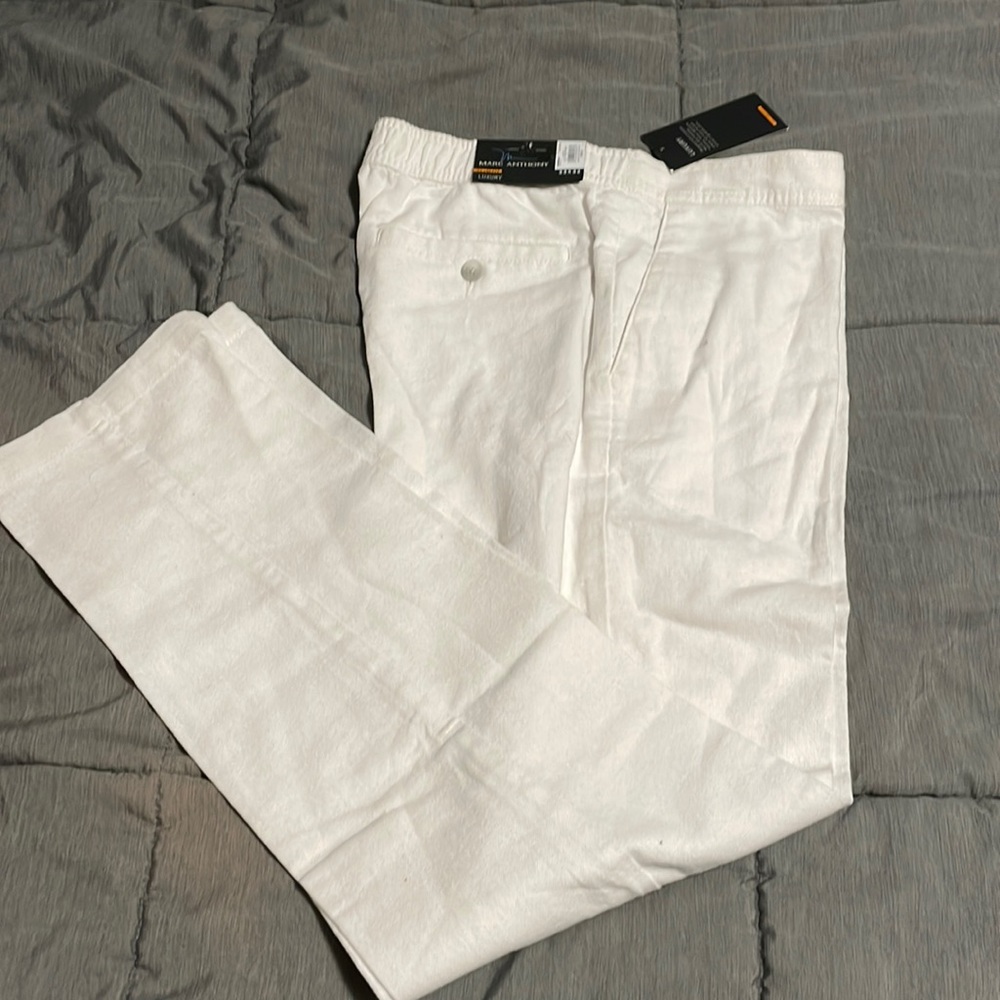 Mens white pants